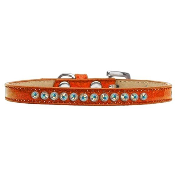 AB Crystal Puppy Ice Cream CollarOrange Size 14, Pet Pal, Mfr#: PE832913